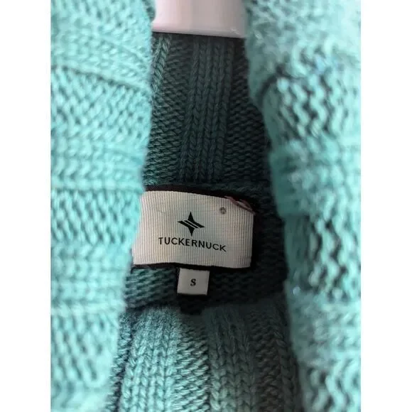 Tuckernuck Dahlia sweater size S cashmere blend floral turtleneck NEW - Picture 6 of 7